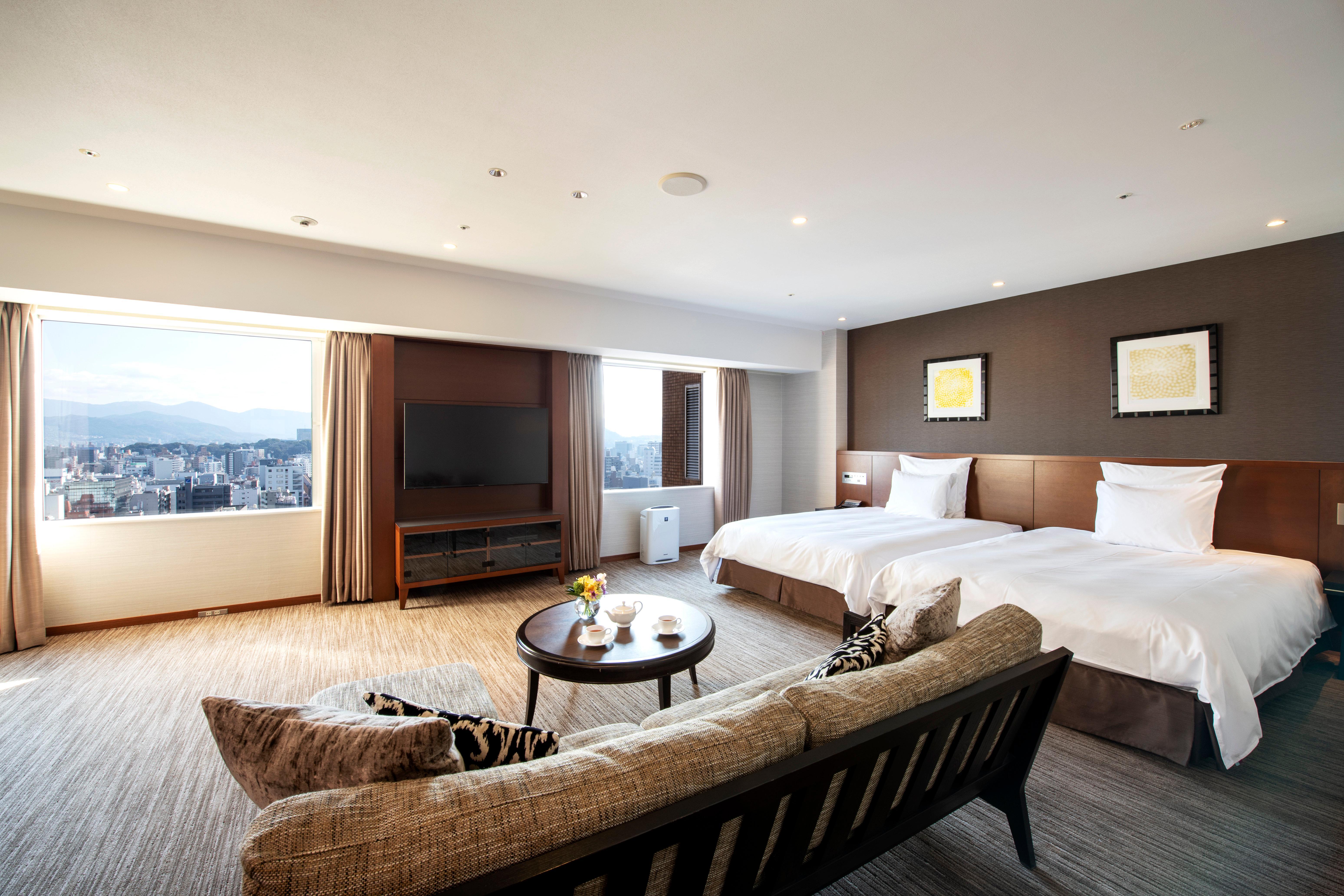 Hotel Ana Crowne Plaza Hiroshima By Ihg Exterior foto