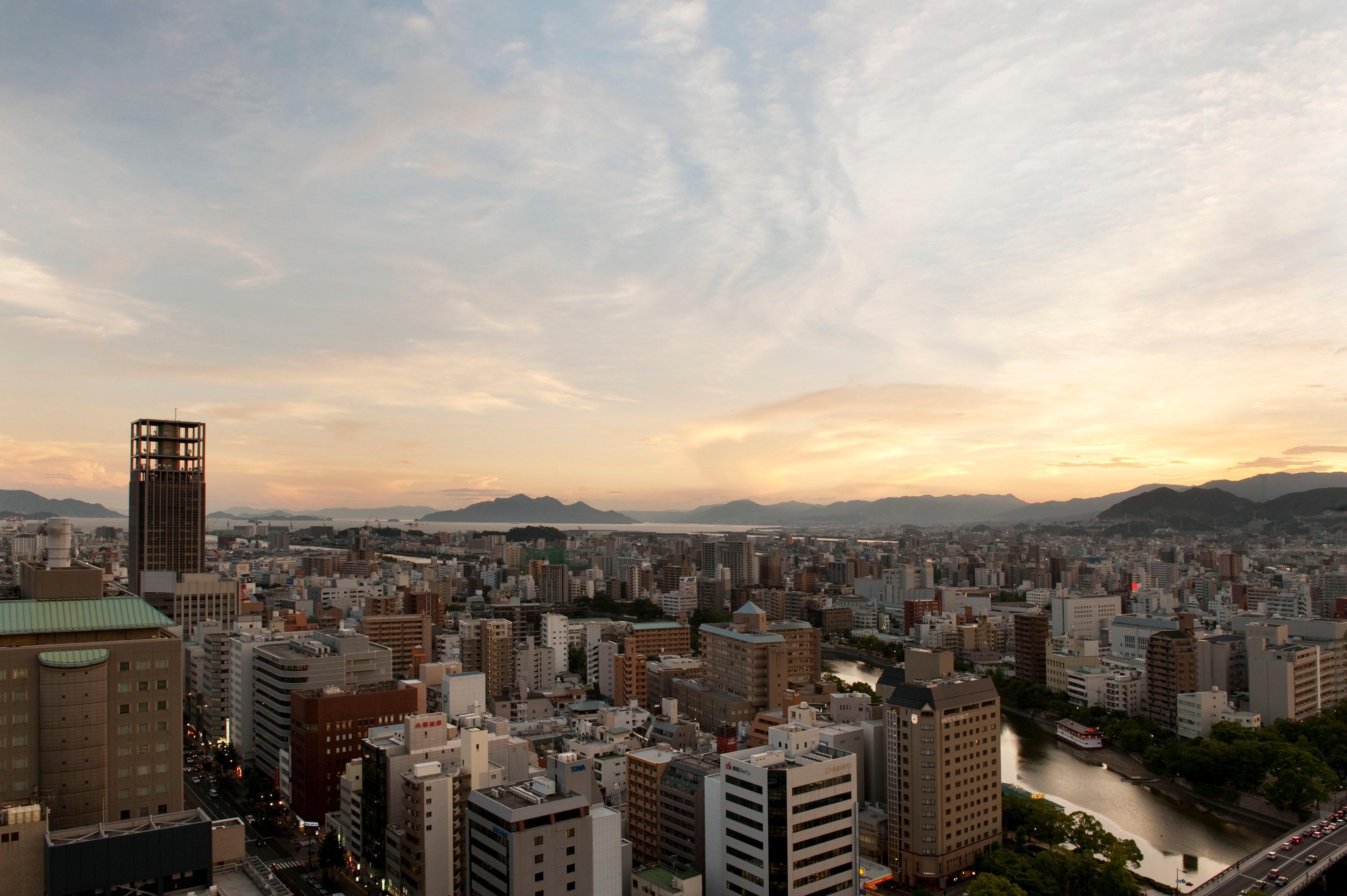 Hotel Ana Crowne Plaza Hiroshima By Ihg Exterior foto