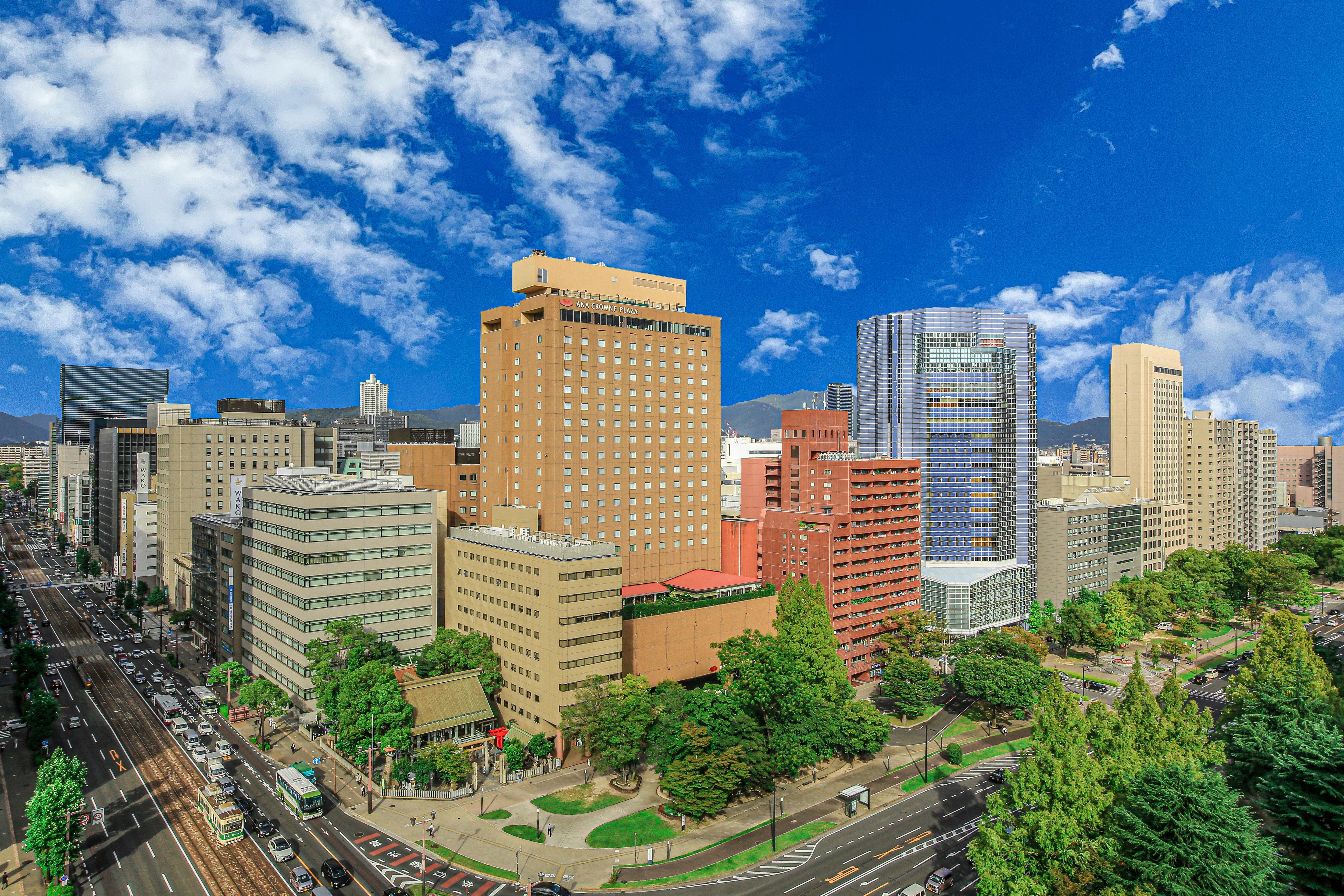 Hotel Ana Crowne Plaza Hiroshima By Ihg Exterior foto