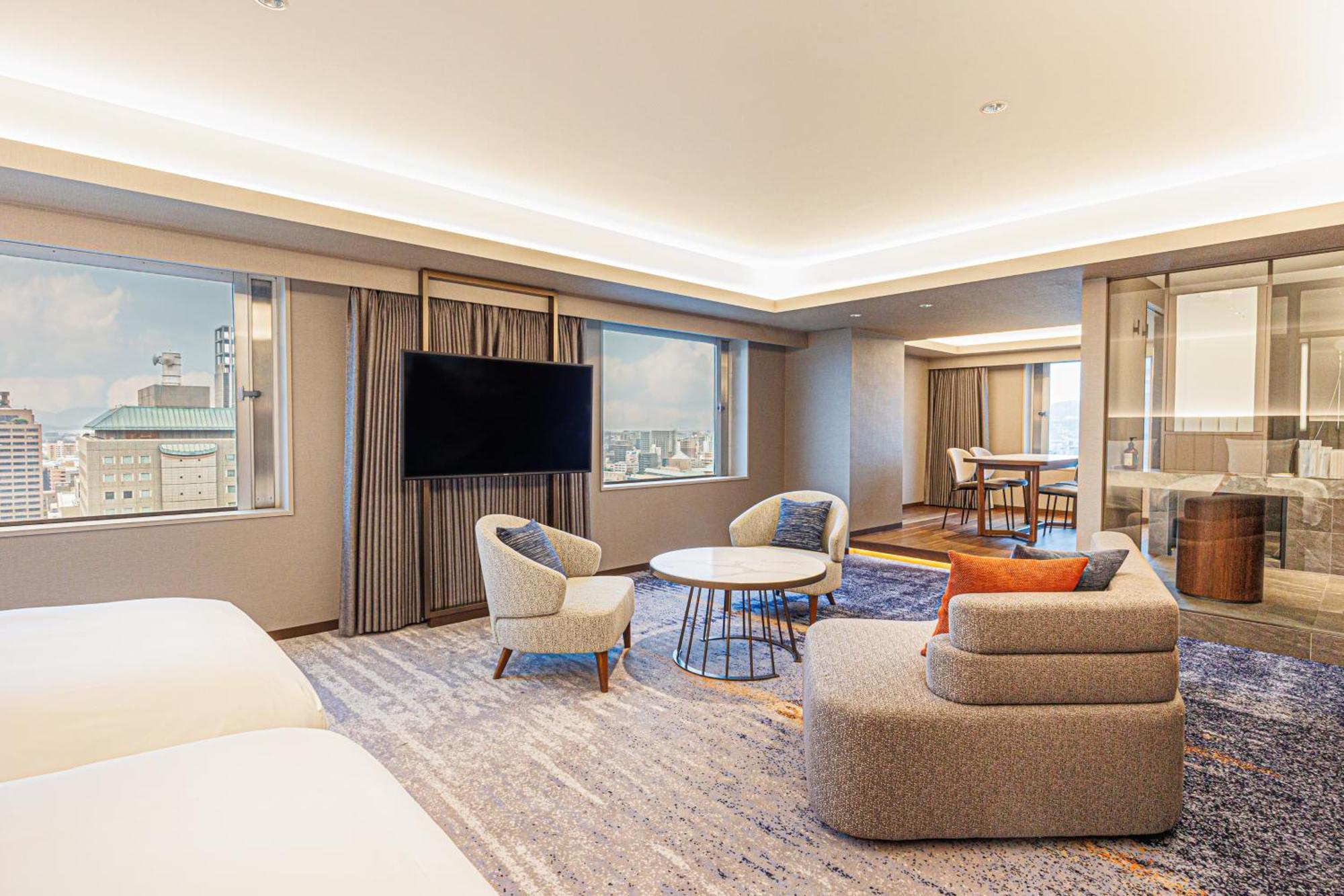 Hotel Ana Crowne Plaza Hiroshima By Ihg Exterior foto